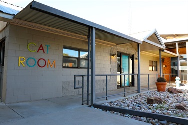 Front of the Cat Room